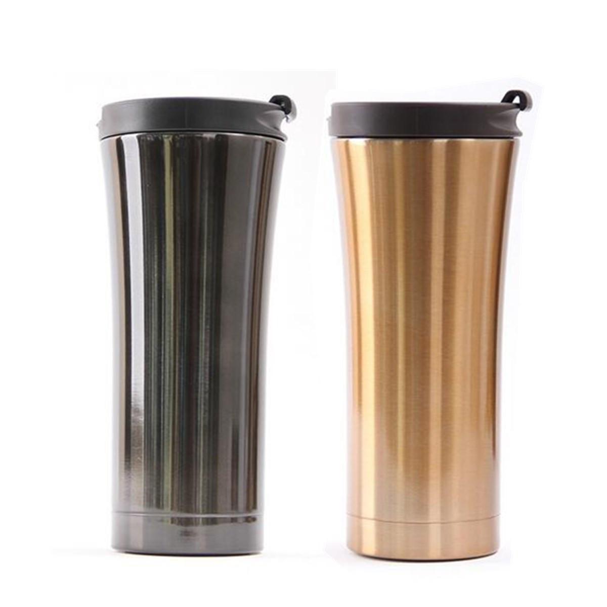 

BIKIGHT 450ml Stainless Steel Thermos Water Bottle Travel Tumble Vacuum Flask Coffee Tea Mug