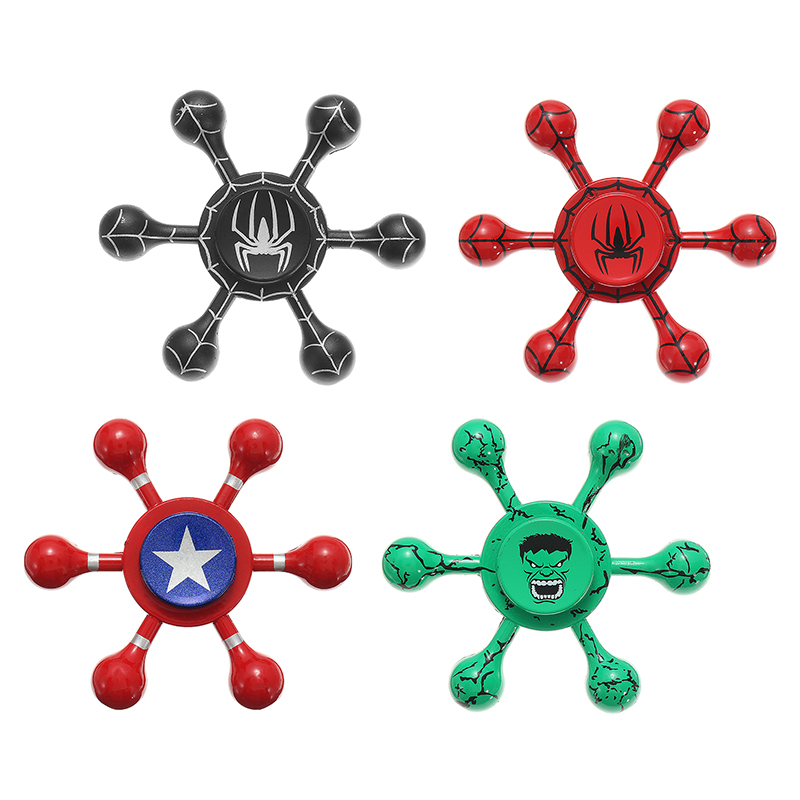 

Zinc Alloy Tri Spinner Multi-Shape Rotating Fidget Hand Spinner ADHD Autism Reduce Stress Toys