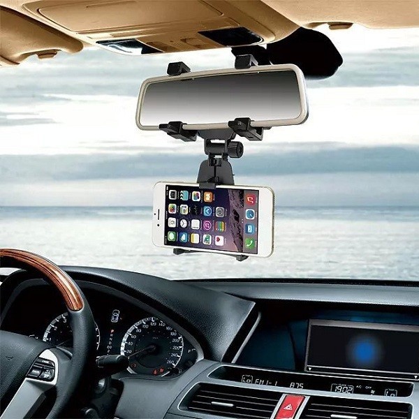 

Bakeey™ ALT-7 Car Rear View Mirror Bracket Mount Holder for 4-6.3 inch Smartphone