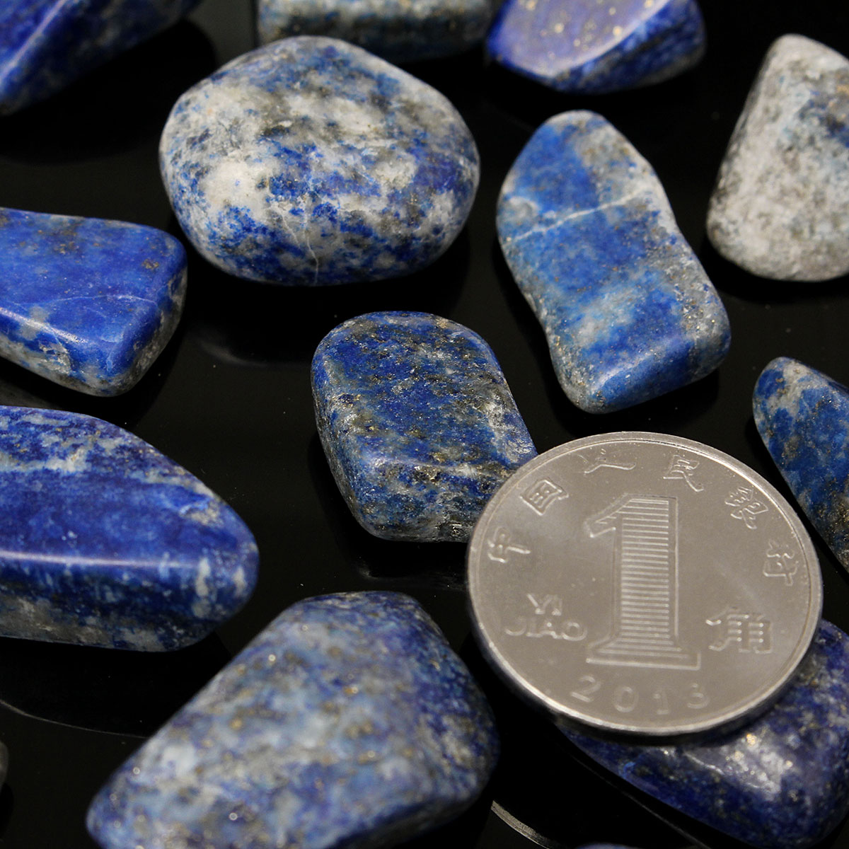 50g Blue Lapis Lazuli Rough Stone Rock Specimen Home Decoration Craft
