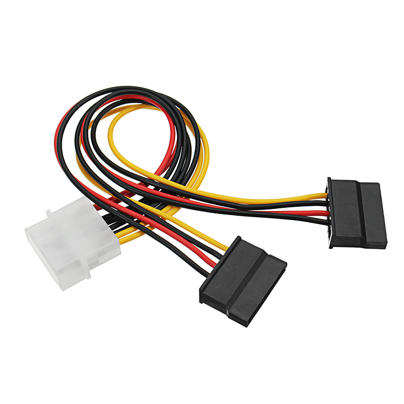 

4 Pin Molex IDE штекер 2 порта IDE Женский SATA кабель питания