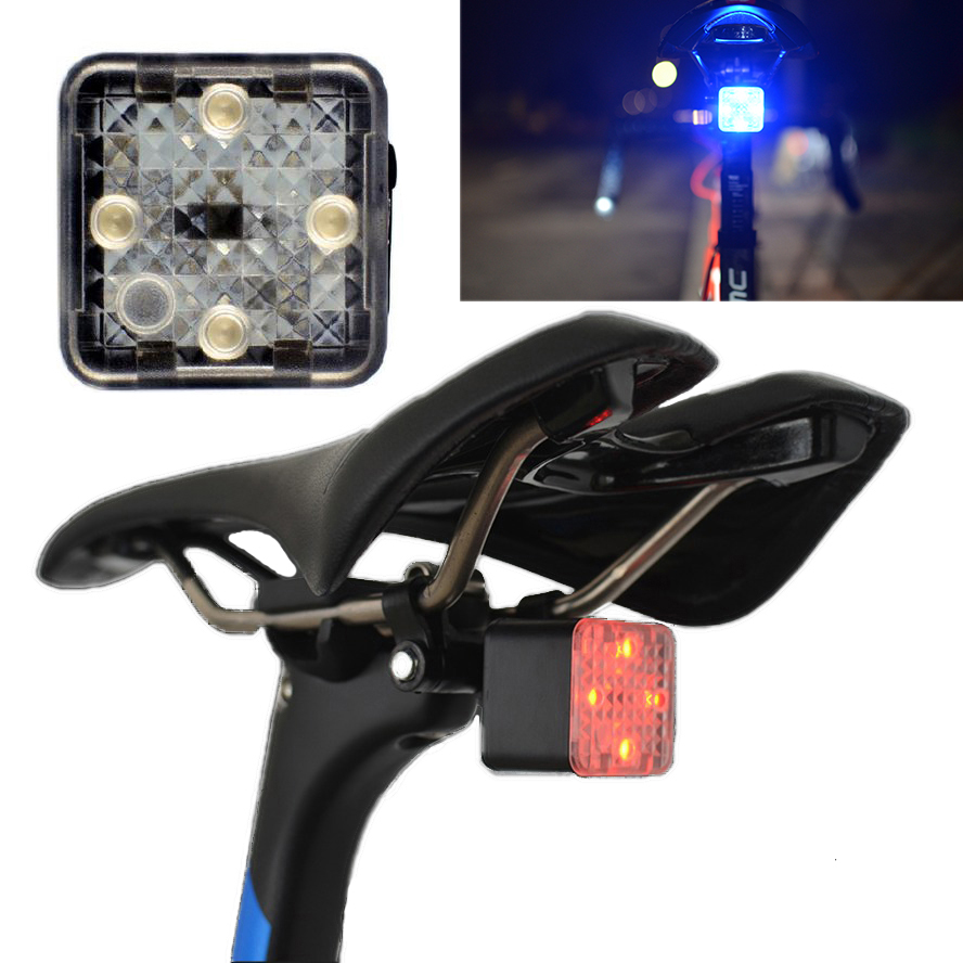 

XANES STL12 Smart Light Датчик Mini Bike Taillight 4 режима 150m Visable IP55 Водонепроницаемы USB аккумуляторная 45 г только без безопасного расстояния Ла