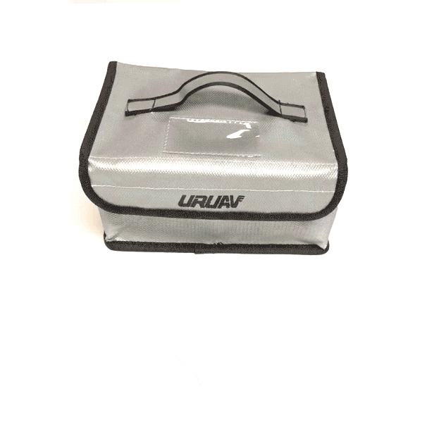 

URUAV UR2 Fire Retardant Батарея Взрывозащищенная безопасность Сумка с рукописной этикеткой 220 * 155 * 115 мм