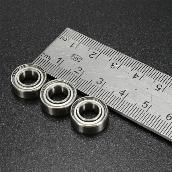 10pcs 687ZZ 7x14x5mm Miniature Roller Bearings Metal Shielded Ball Bearing