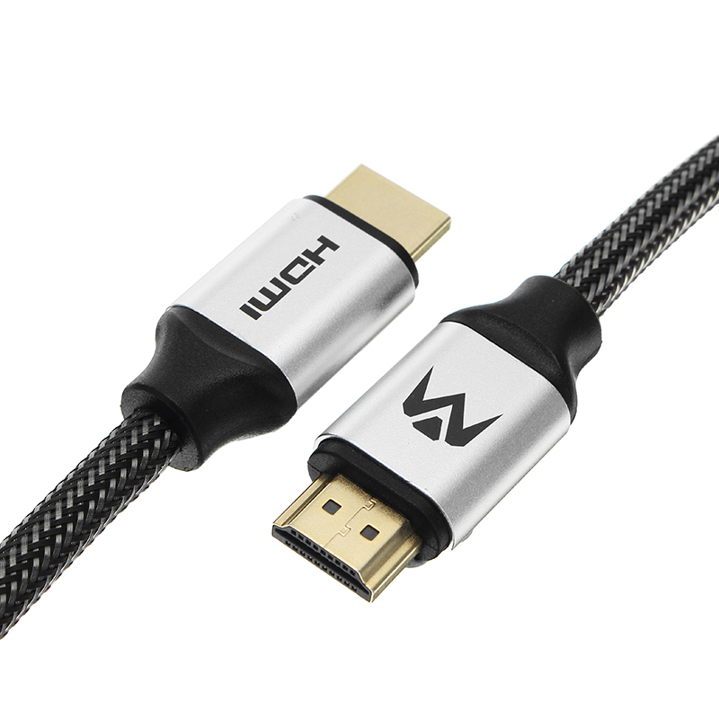 

MantisTek® HD1 1.8M 3D HDMI Мужской к мужскому HDMI 2.0 4K*2K@60Hz Нейлоновый плетеный кабель для ПК Проектора