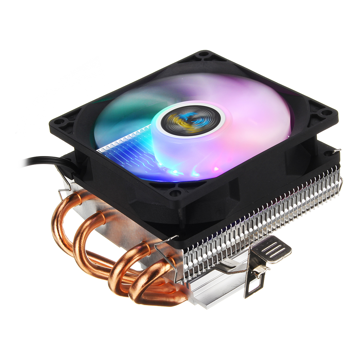 

3 Pin 4 Copper Heatpipes CPU Cooling Fan Cooler Heatsink for Intel AMD