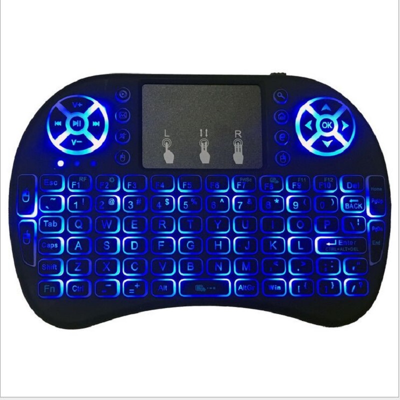 i8 three color backlit air mouse