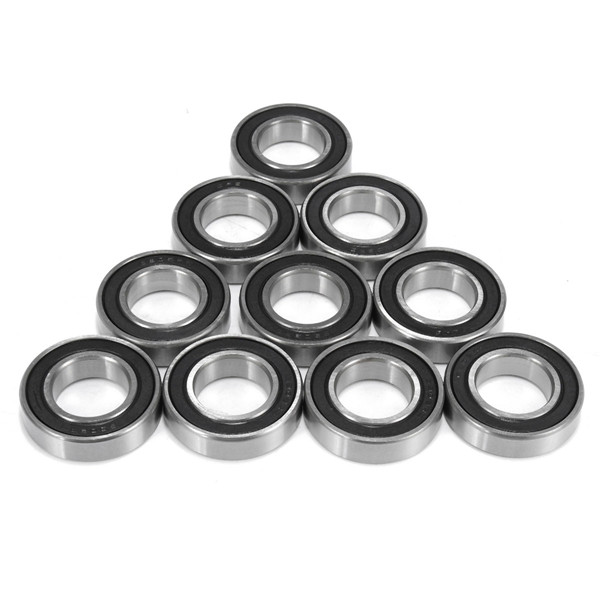 10pcs 6802ZZ 6802RS 15mmx24mmx5mm Deep Groove Metal Rubber Shielded Sealed Ball Bearings