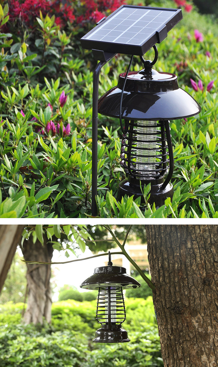 garden solar mosquito killer lamp