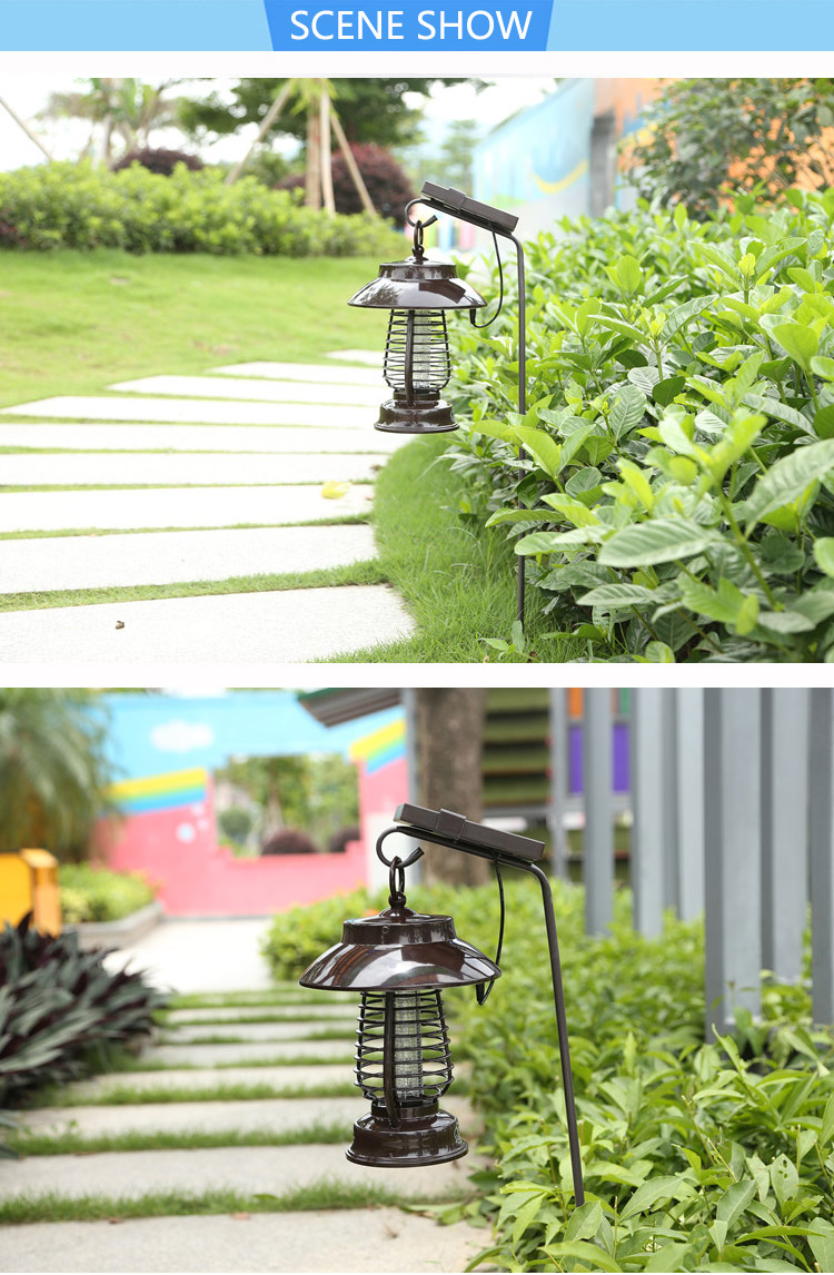garden solar mosquito killer lamp