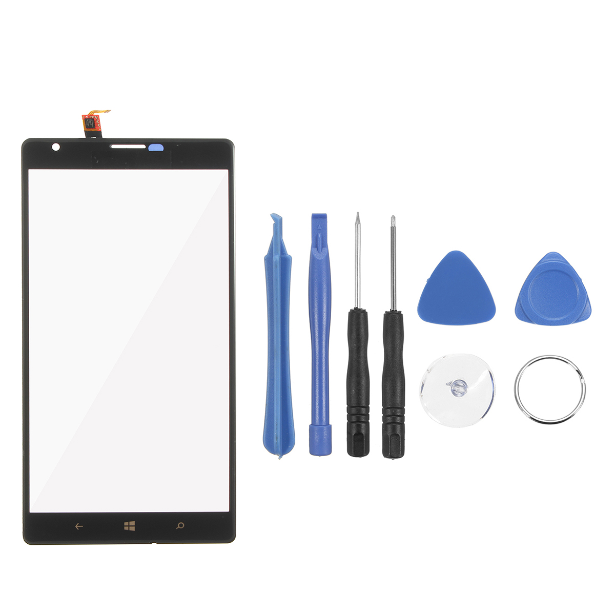 

Сенсорный экран Digitizer Glass Объектив Замена + Инструменты для Nokia Lumia N1520