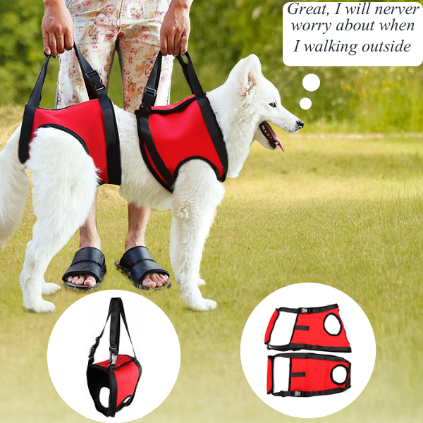 Pet Auxiliary Belt Dog Harness Carriers Assist Sling Portable Lift Security Support Rehabilitation Belt