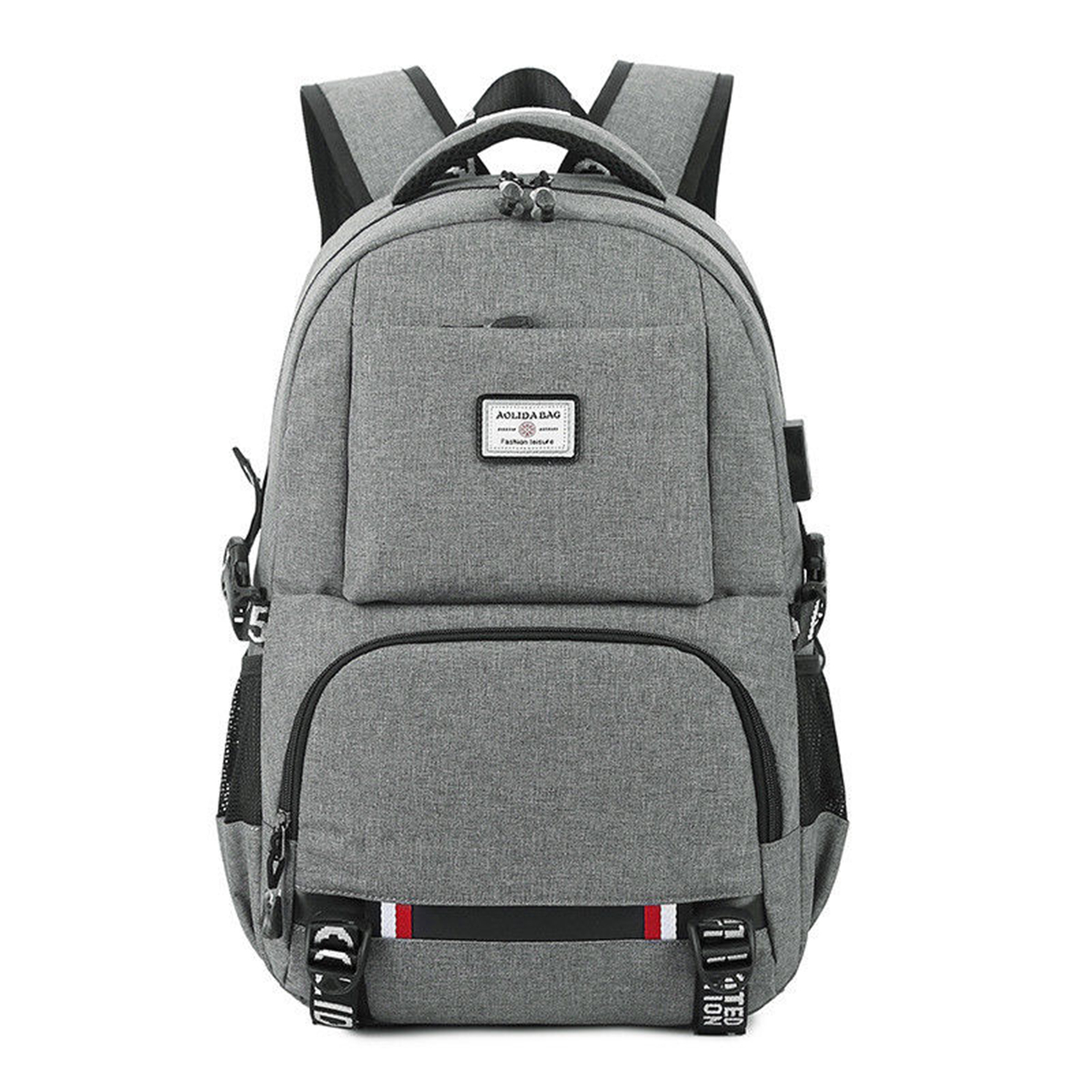 

На открытом воздухе USB-рюкзак для путешествий Рюкзак большой емкости для ноутбука Школа Сумка Сумка на плечо Сумка для мужчин Женское