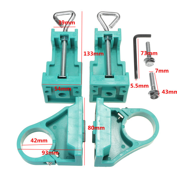 Hilda 4pcs 42-44mm Bench Clamp for Rotary Tool
