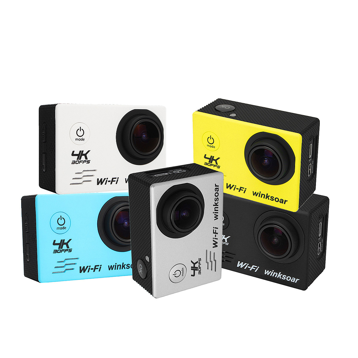 

Winksoar SJ8000 Водонепроницаемы 2.0 дюймов LCD 4K HD WiFi Sports DV Action камера с Дистанционное Управление