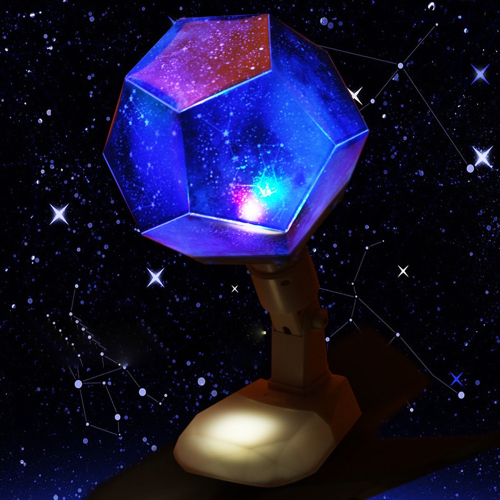 

1W Amazing Star Sky Colorful Проектор Лампа USB перезаряжаемый свет ночной атмосферы