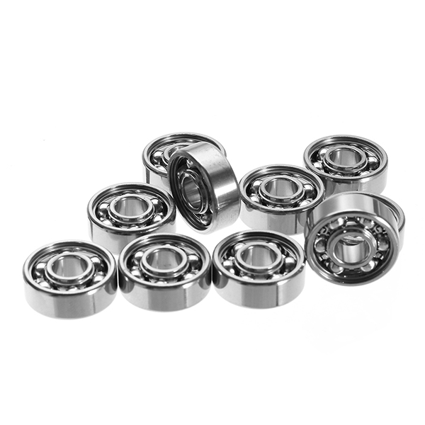10pcs 606 6x17x6mm Ball Bearings Bearing Steel Bearing for Fidget Spinner