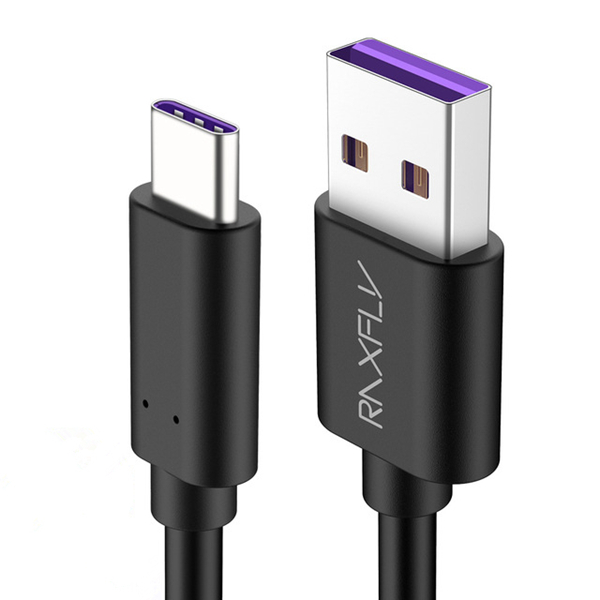 

RAXFLY 5A Тип-С USB 3.1 Супер зарядный кабель для передачи данных 1M для HUAWEI Mate 10 Pro P20 Pro Oneplus 5T S9 +