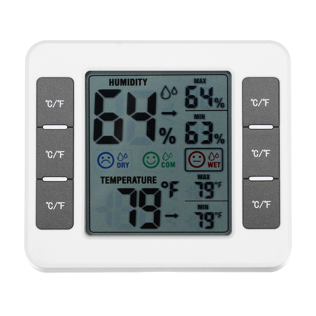 

LCD Цифровой Термометр Гигрометр Комнатная температура температуры влажности метр