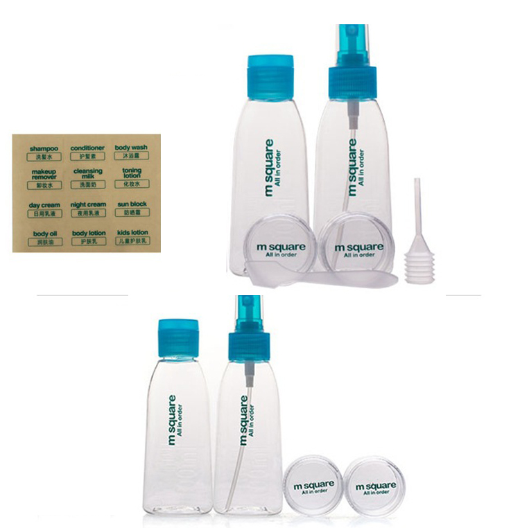 

Honana BX-310 Refillable косметические баллы бутылки бутылки бутылки доказательство путешествия бутылки 4 шт / комплект