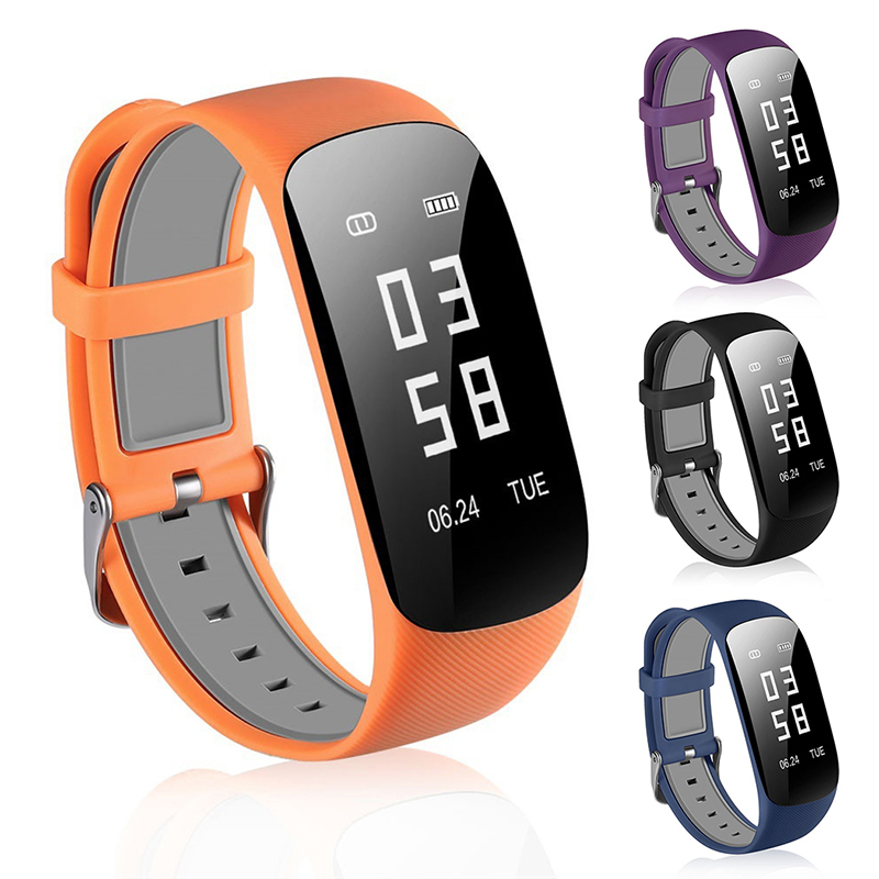 

XANES Z17 0.96" OLED IP67 Waterproof Heart Rate Blood Pressure Monitor Fitness Smart Watch Smart Bracelet