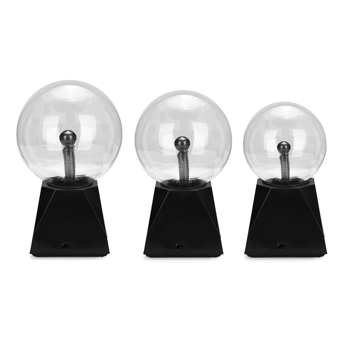

Плазменный шар Touch Black Base USB Sphere Lightning Table Лампа Светлая вечеринка Волшебный