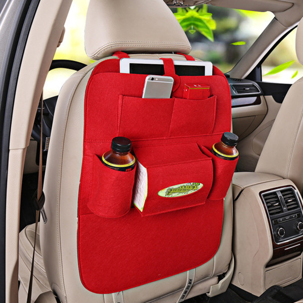 Auto Car Seat Storage Bag Hanger Car Seat Cover Organizer Multifunction Vehicle Storage Bag