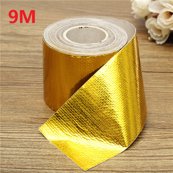 Adhesive GOLD High Temperature Heat Shield Wrap Tape