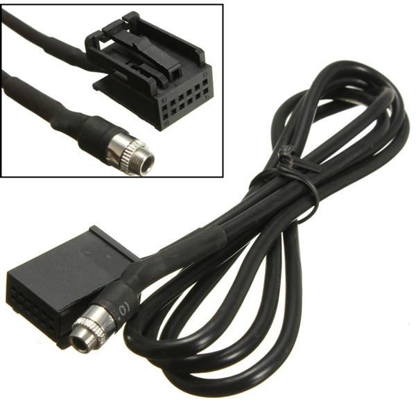 Audio AUX Input Adapter Female Cable 3.5mm for BMW E85 E86 Z4 E83 X3 MINI COOPER