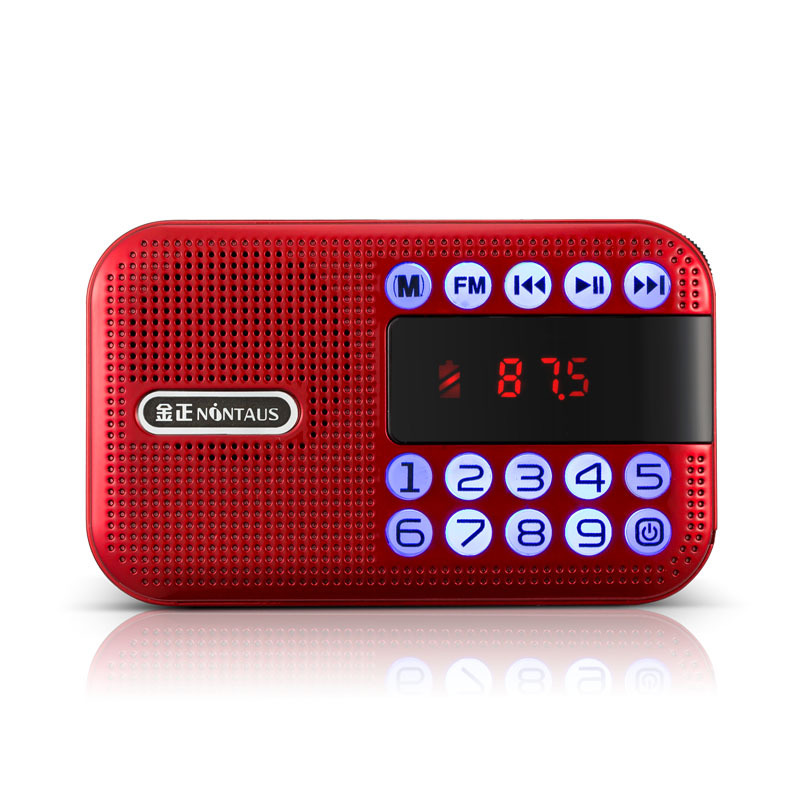 

Мини Портативный Карманный Радио Динамик LCD Цифровой FM USB TF Карта Музыкальный Плеер MP3