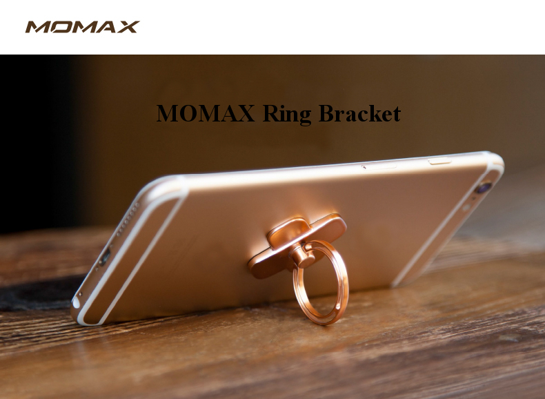 MOMAX X-Ring 360 Degree Rotation Ring Bracket Phone Holder for Samsung Xiaomi iPhone HUAWEI