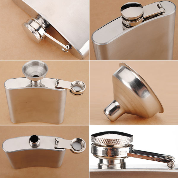 stainless steel hip flasks