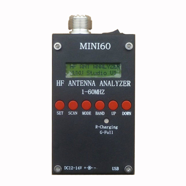 

Mini60 ХФ муравей КСВ антенны анализатор для радиолюбителей hobbists