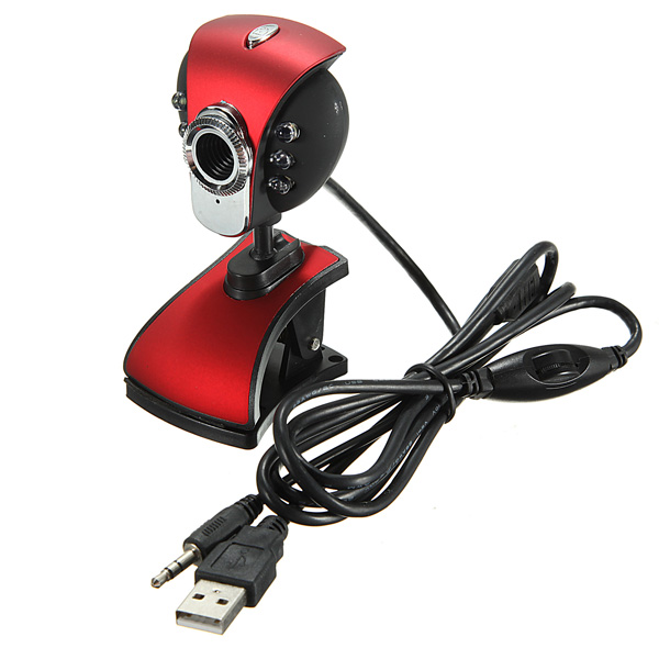 

USB 50M 6 LED Веб-камера ночного видения камера Веб-камеры с ноутбуком Mic PC