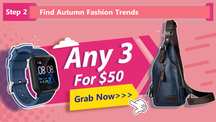 Fashion Any 3 for $50