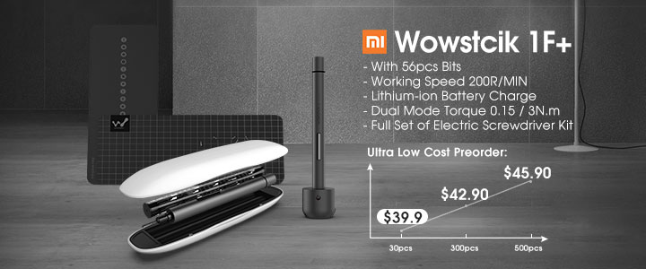 XIAOMI Wowstick 1F+ 64 In 1 Electric Screwdriver Cordless Lithium-ion Charge LED Power Screwdriver 