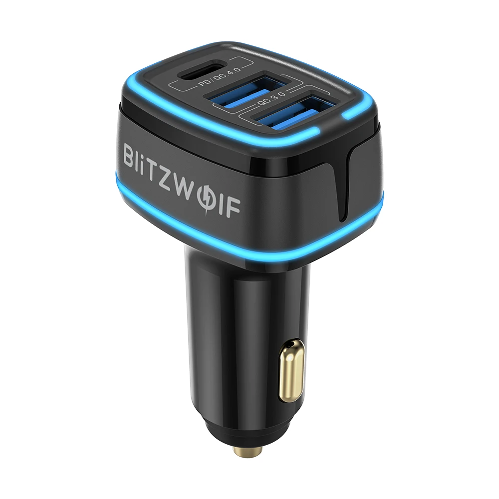 $10.99 for Blitzwolf  BW-SD7 80W 3-Port USB PD Car Charger