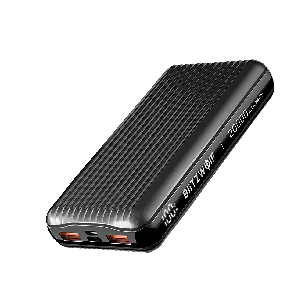 Pre-order $39.99 for BlitzWolf  BW-P14 60W 74Wh 20000mAh Power Bank