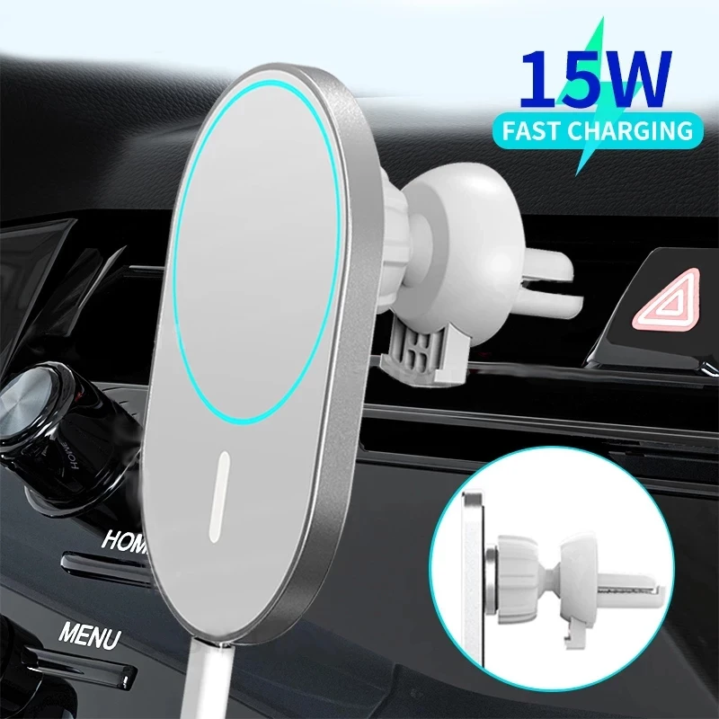 $15.99 for Bakeey 15W Car Magsafe Wireless Charger Airvent Mount Magnet Adsorbable Phone Car Holder For iphone 12 12 Pro Max 12 Mini Fast Charging