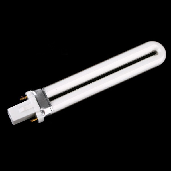 12Pcs 9Watt Nail Art UV Gel Dryer White Light Lamp Tube
