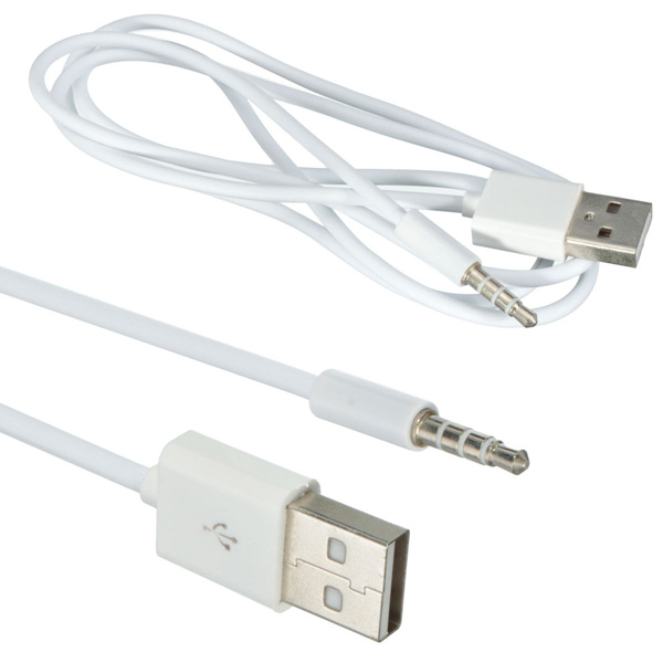 

3.5мм AUX аудио разъем джек USB 2.0 мужчина заряда кабеля адаптера