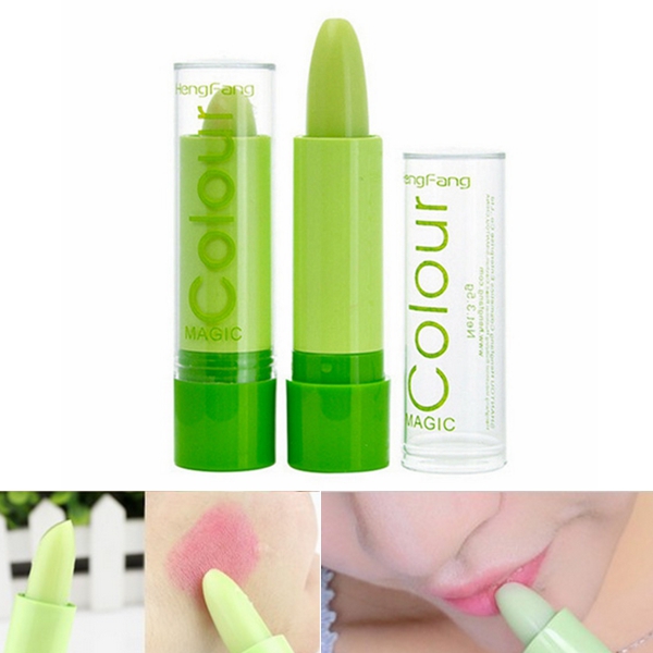 Magic Green Color Changing Lip Makeup Long Lasting Lipstick Cosmetic