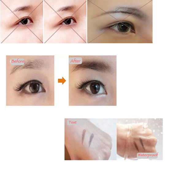 Long Lasting Eyebrow Enhancer Makeup Pencil Pen Eyeliner Cosmetic