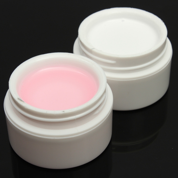 3Pcs Pink White Nail Art UV Gel Builder Manicure Extension