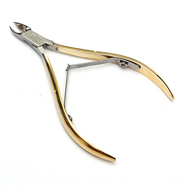 Nail Scissor Dead Skin Cuticle Remover Clipper Stainless Steel Cut Clamp Pedicure Manicure Tool