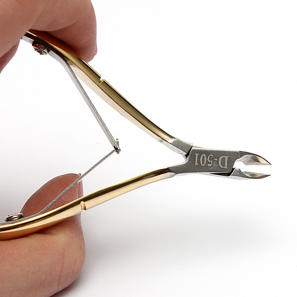 Nail Scissor Dead Skin Cuticle Remover Clipper Stainless Steel Cut Clamp Pedicure Manicure Tool