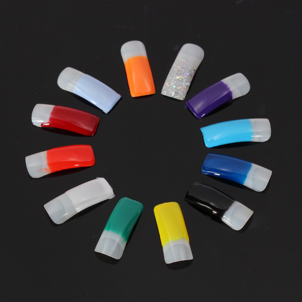 12 Colors 15ml Nail Art Soak Off UV Gel Polish