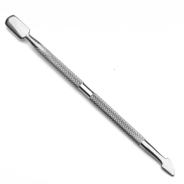 Stainless Steel Cuticle Pusher Remover Manicure Pedicure Tool