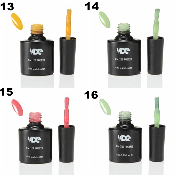 8ml Temperature Change Color Nail Art Soak Off UV Gel 