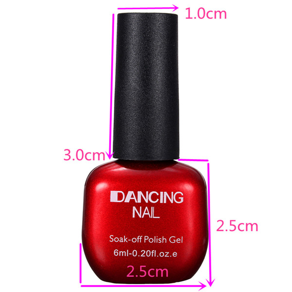 47 Colors DANCING NAIL Charming Nail Art UV Gel Polish Soak-Off  